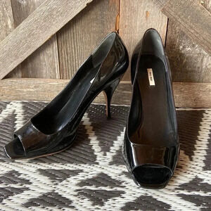 Miu Miu  | Peep Toe Patent Heels